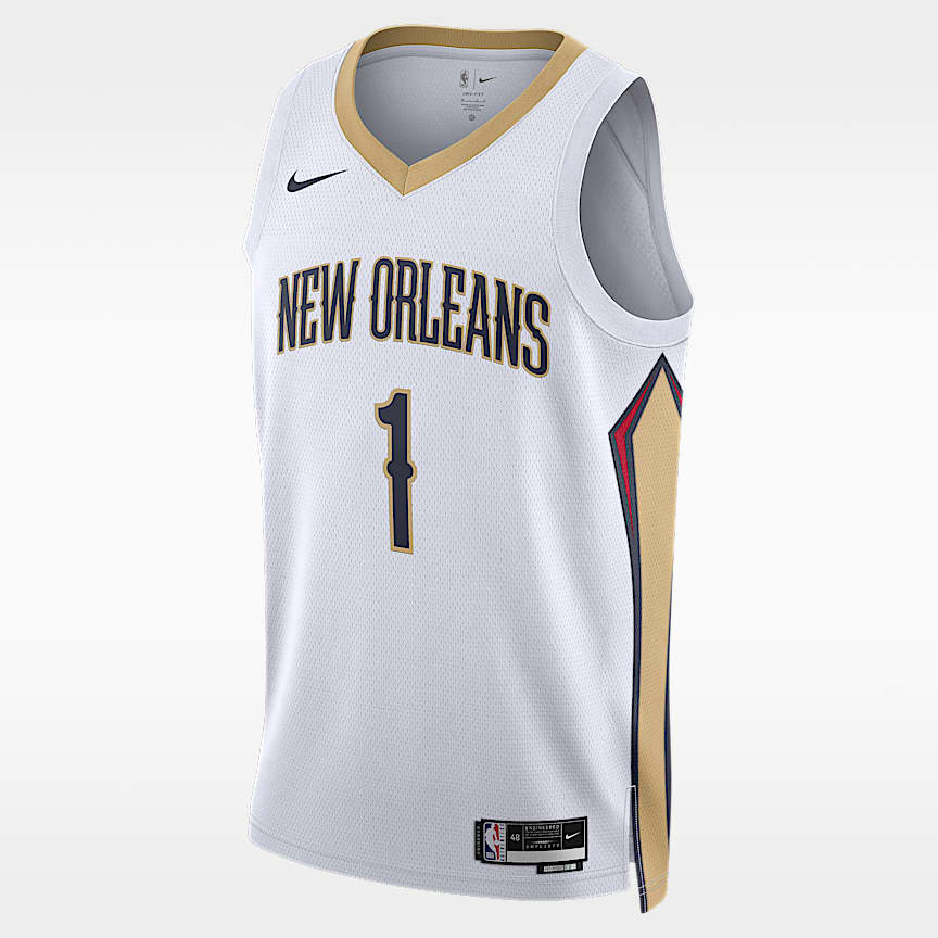 New Orleans Pelicans Icon Edition Men's Nike Dri-FIT NBA Swingman